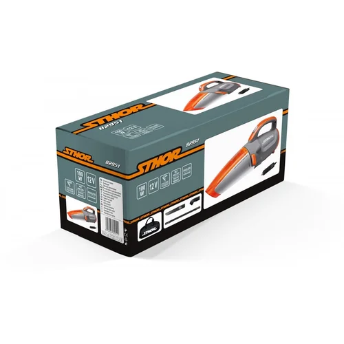 Sthor automobilinis cikloninis rankinis dulkių siurblys 12V 100W image 3
