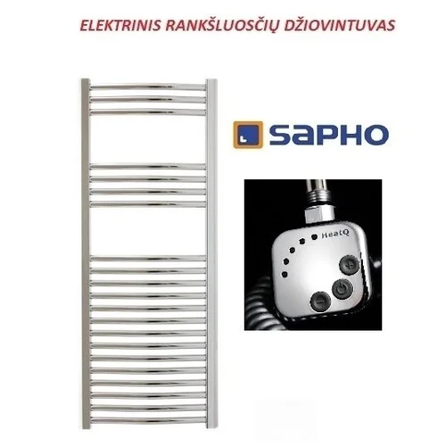 Sapho ALYA 450x800mm Elektrinis rankšluosčių džiovintuvas 1110-01+HEC1.0 image 3