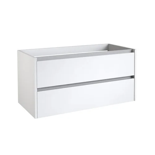 KAME City BU/10-3DR/D02P1 Spintelė po praustuvu, 100 cm, Matinė balta image 1