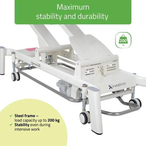 Habys Upright Chiro Z7 7 dalių pilkas elektrinis terapijos stalas image 3
