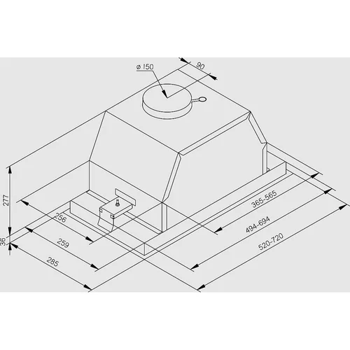 ESISTYLE HELIOS PERIMETRAL 720 INOX MOTOR ON BOARD image 3