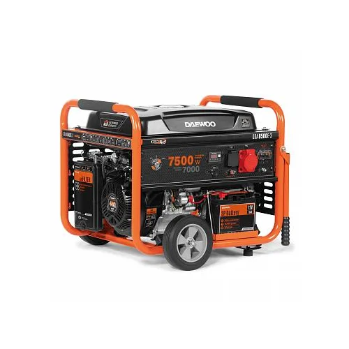 DAEWOO GDA 8500E-3 Benzininis generatorius, 7,0 kW, 445 cm³ image 1