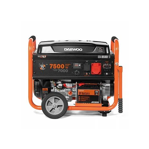 DAEWOO GDA 8500E-3 Benzininis generatorius, 7,0 kW, 445 cm³ image 2