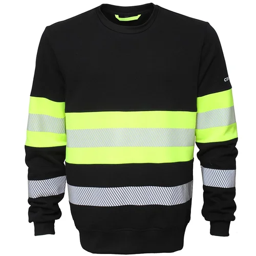 Džemperis BoSafety ML-ONYX-C1-0204 Hi-vis, juodas/geltonas - L image 1
