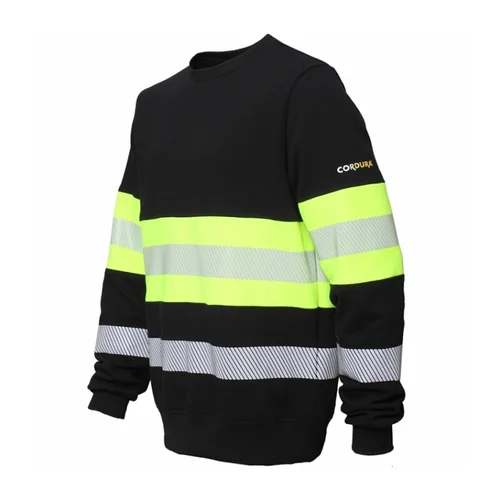 Džemperis BoSafety ML-ONYX-C1-0204 Hi-vis, juodas/geltonas - L image 2