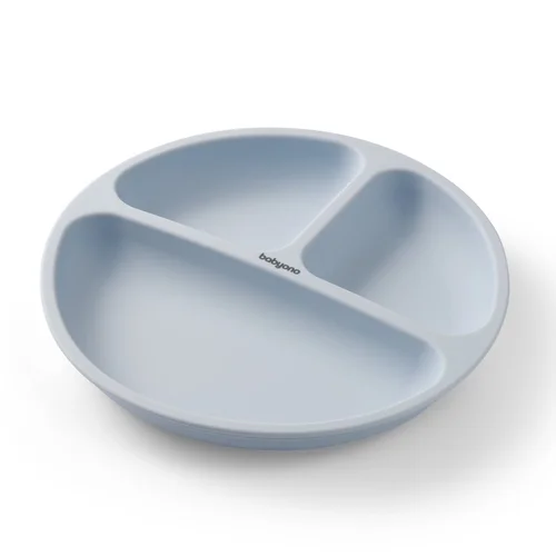 Babyono lėkštutė silikoninė neslystanti mėlyna 1482/01 image 1
