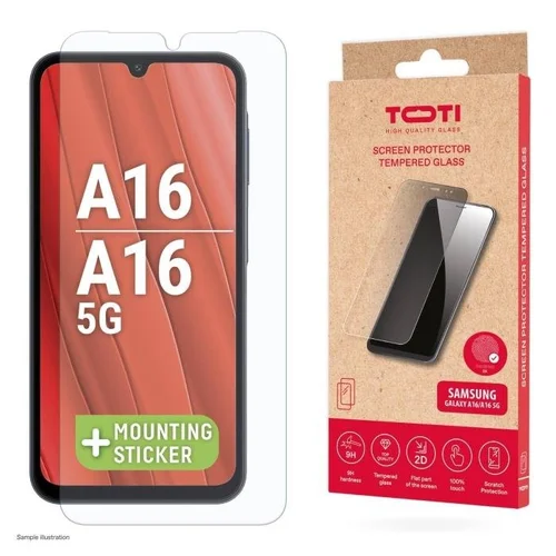Toti Galaxy A16/16 5G 9H 6.7 colių apsauginis stiklas image 2