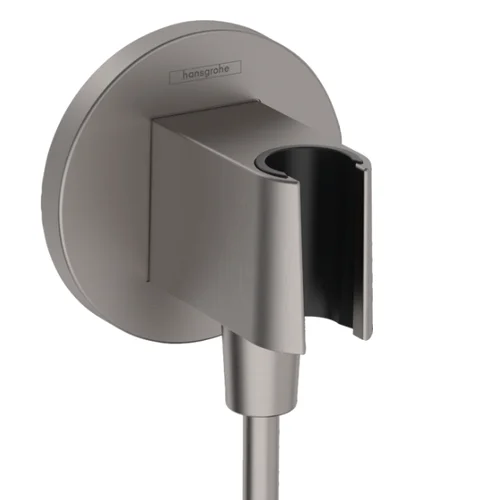 Hansgrohe FixFit S sieninė dušo žarnos jungtis su laikikliu, 26888340 image 1
