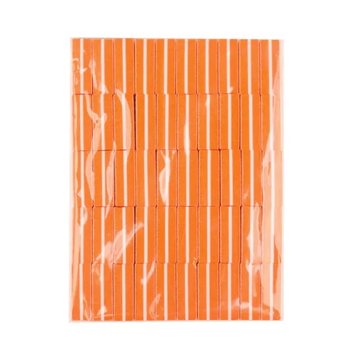 Ocho Nails MINI oranžiniai nagų blokeliai, 50 vnt. image 3