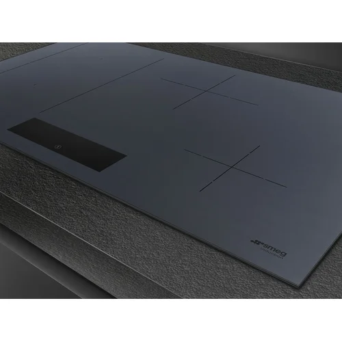 SMEG SIM1844DG Indukcinė kaitlentė 80 cm Pilka image 3
