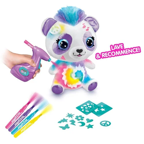 Canal Toys Airbrush Plush Panda 257CL dekoravimo rinkinys image 3