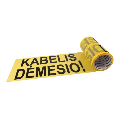 Specialist+ juosta DĖMESIO KABELIS, 200 mm x 50 m image 2