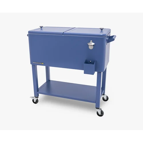 Sodo šaldytuvas Permasteel PS-223-80QT-AZ, 80 l, žydras image 2