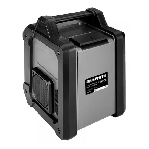 GRAPHITE Energy+ 58GE128 radijo imtuvas 18V be akumuliatoriaus image 3