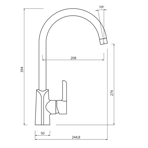 AQUASANITA Sabia grace 5523JG, 601 Juoda – Metalinis image 2