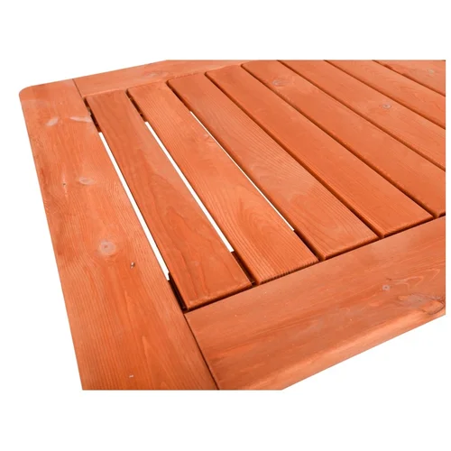 Sorrento KG10600 Lauko stalas 140×78×72 cm, rudas image 3