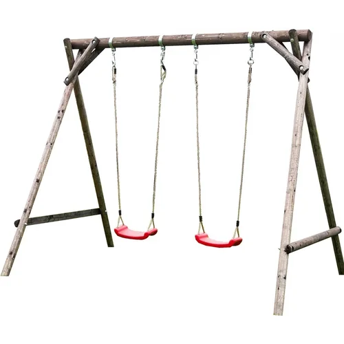 Palmako Kevin Medinės sūpynės, 270x193 cm, Ruda image 1