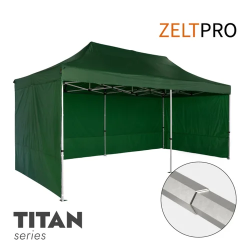 Zeltpro TITAN Prekybinė Palapinė 4x8 Žalia image 1