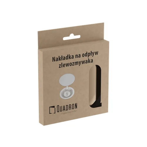 Kriauklės išleidimo angos dangtis Quadron M1113-BS, plienas image 3