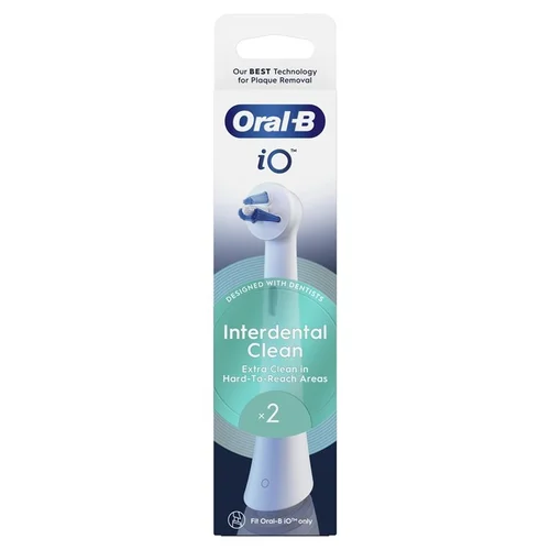 Oral-B iO Specialized TG-2 dantų šepetėlio galvutė, balta, 2 vnt image 3