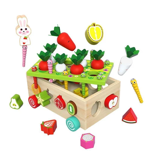 Carrot Harvest Orchard Car YMY-WCF-785 edukacinis žaislas image 3