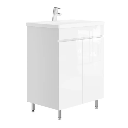 ARIADNA AP2-65 vonios spintelė balta blizgi image 1