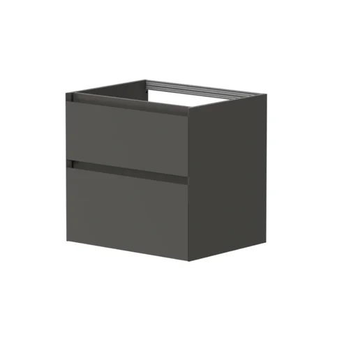 Kame LOFT Spintelė po stalviršiu BUC/6-3DR/D27-LFT, 60 cm, Grafitas image 1
