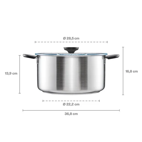 Fiskars Functional Form 1072318, 28,5 cm, 7 L puodas image 3