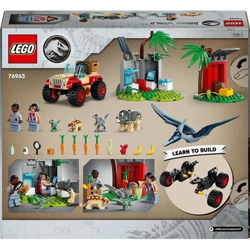 LEGO 76963 Baby Dinosaur Rescue Center image 2