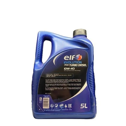 ELF Evolution 700 Turbo Diesel 10W-40 5L image 2