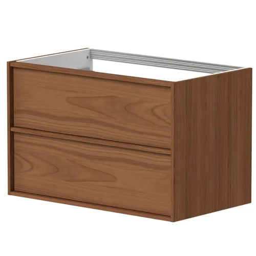 Kame HOME BU/8-3DR/N11-HM Spintelė po praustuvu 80 cm Varinio ąžuolo faneruotė image 1