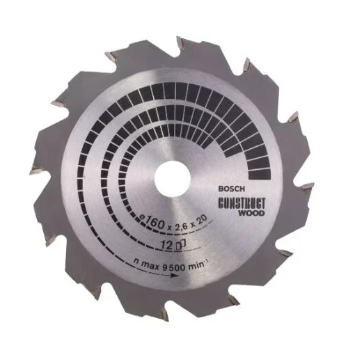 Bosch SPEEDLINE WOOD Pjovimo diskas medienai 160x16mm 2608640630 image 1
