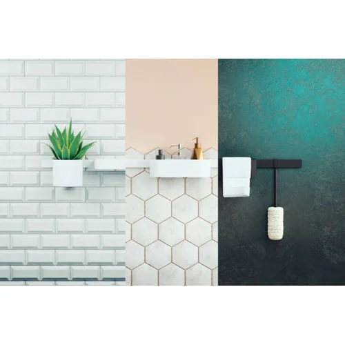 Hansgrohe WallStoris 24250700 Termostatinis dušo komplektas baltas matinis image 3