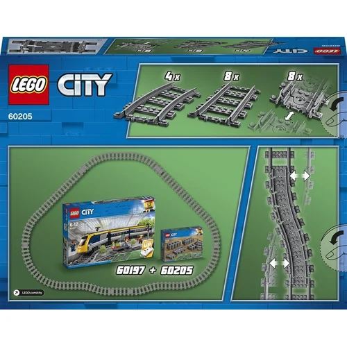 LEGO City 60205 Bėgiai ir posūkiai image 2