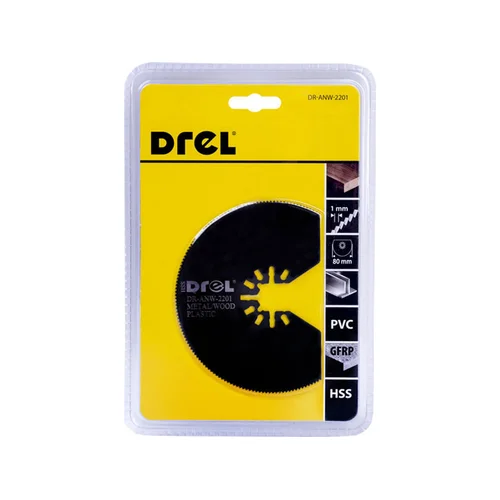 Drel Daugiafunkcinio įrankio geležtė medžiui/metalui HSS 80 mm image 2