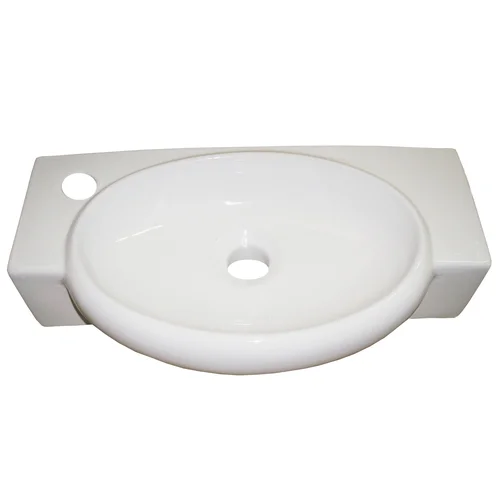 Praustuvas 8329L kairinis, keramikinis, 510x275x130 mm image 3