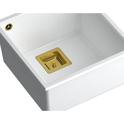 Quadron DAVID 40 HQD4242U1-G1, 420x420x225 balta/aukso image 2