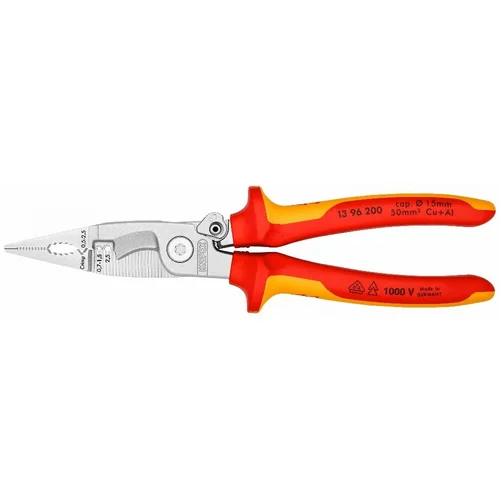 KNIPEX 1396 elektros replės 200 mm VDE image 1