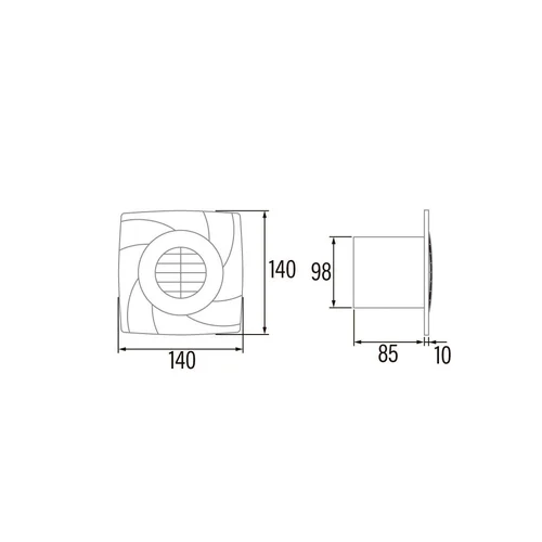 Cata B-10 PLUS HYGRO 15 W image 2