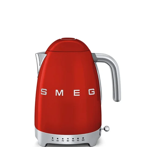SMEG KLF04RDEU Raudonas elektrinis virdulys, reguliuojama temperatūra image 1