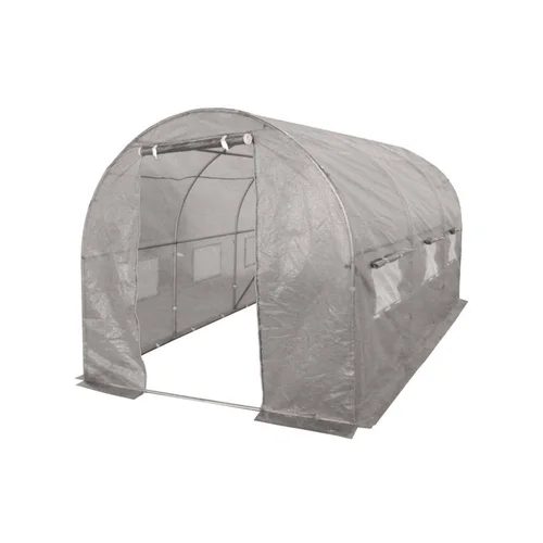 Šiltnamis su armuota plėvele, 9 m2, 2x4.5 m, pilkas image 1