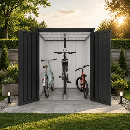 HATIS Premium dviračių saugykla, 3 m2 image 3