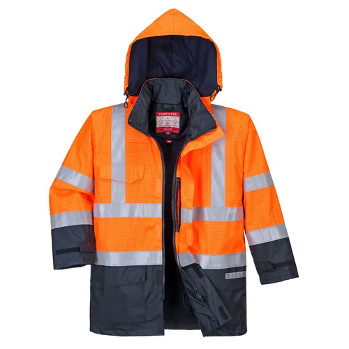 Portwest S779 Striukė nuo lietaus, L, Orange/Navy image 1