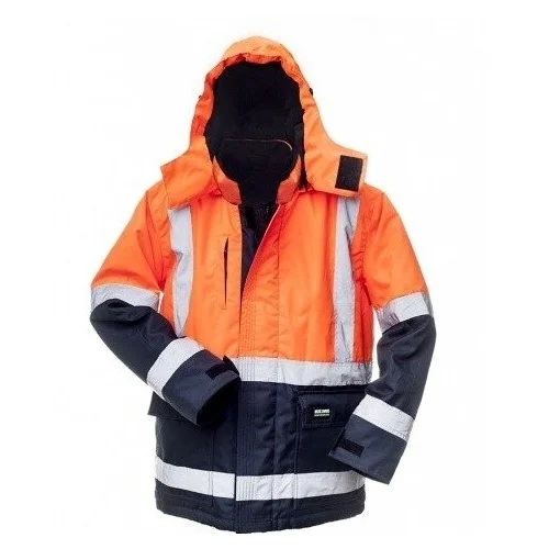 BoSafety WJ-CANVAS-C2-0311 Striukė su membrana 3XL Hi-vis Orange/BoNavy image 1