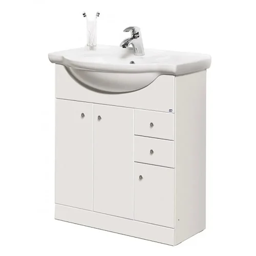 Apatinė spintelė su praustuvu Raguvos Baldai PIANO VA75-1/P, 75cm image 1