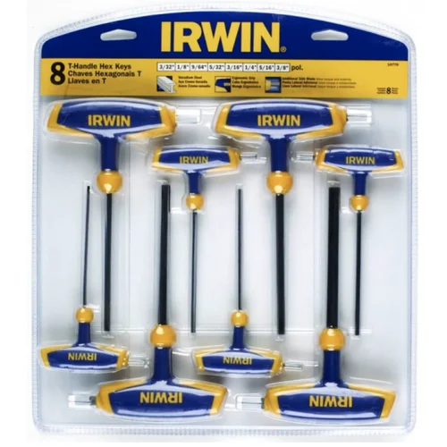 IRWIN T formos šešiakampių raktų rinkinys 8 vnt. image 1