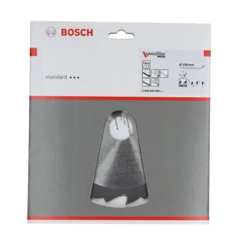 Bosch SPEEDLINE WOOD Pjovimo diskas 190x30mm 2608640800 image 2
