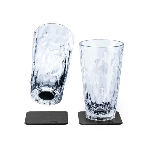 SILWY KO-LD-C-2 Magnetinės plastikinės stiklinės (2 Vnt.) image 1