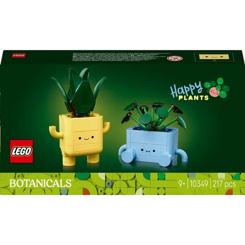 LEGO® Botanicals Happy Plants 10349, 217 vnt. image 1