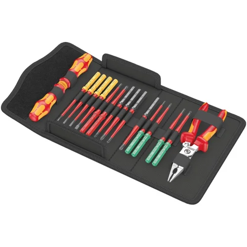 WERA KK VDE Extra Slim1 17 dalių įrankių rinkinys image 1
